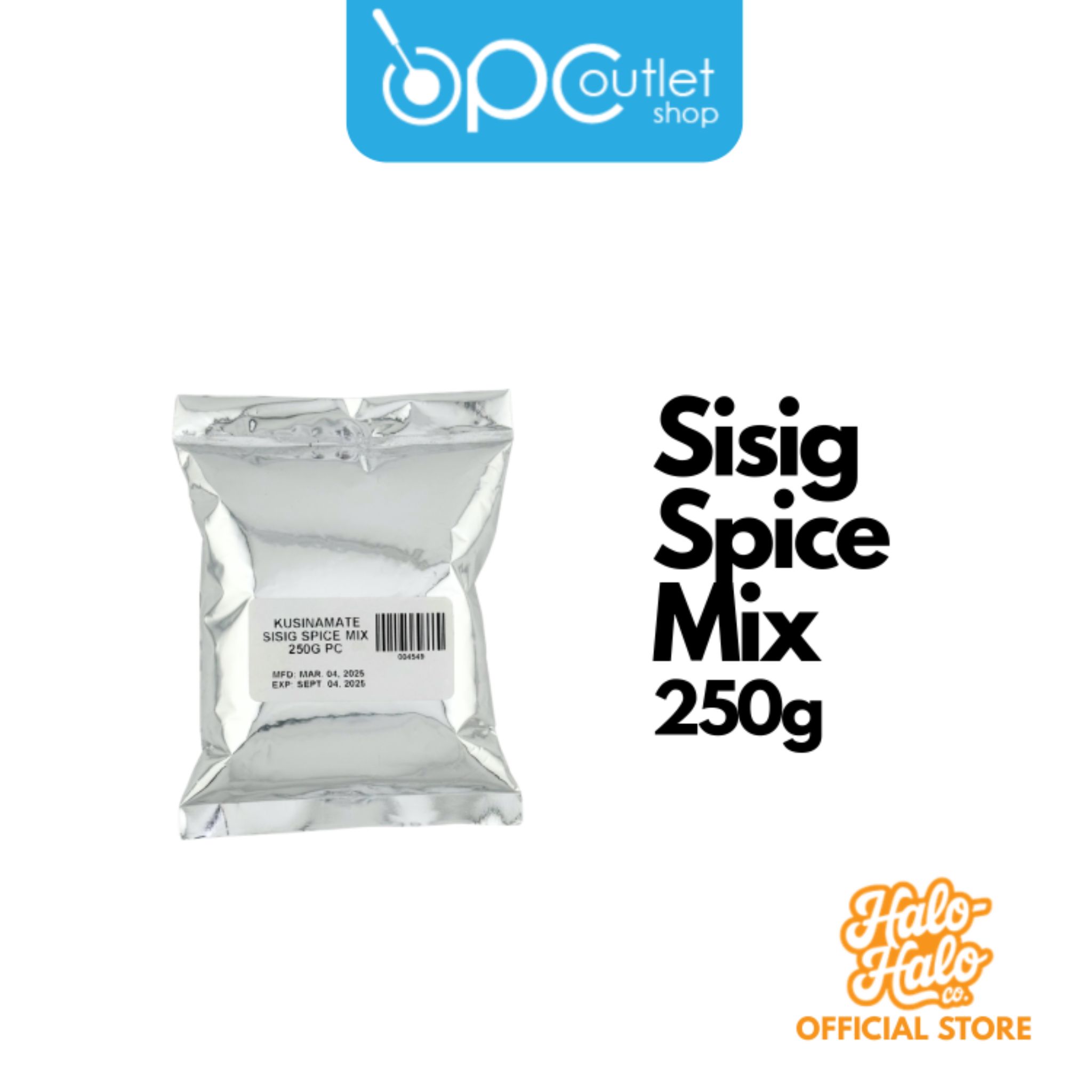 Halo Halo Co. Sisig Spice Mix 250 g
